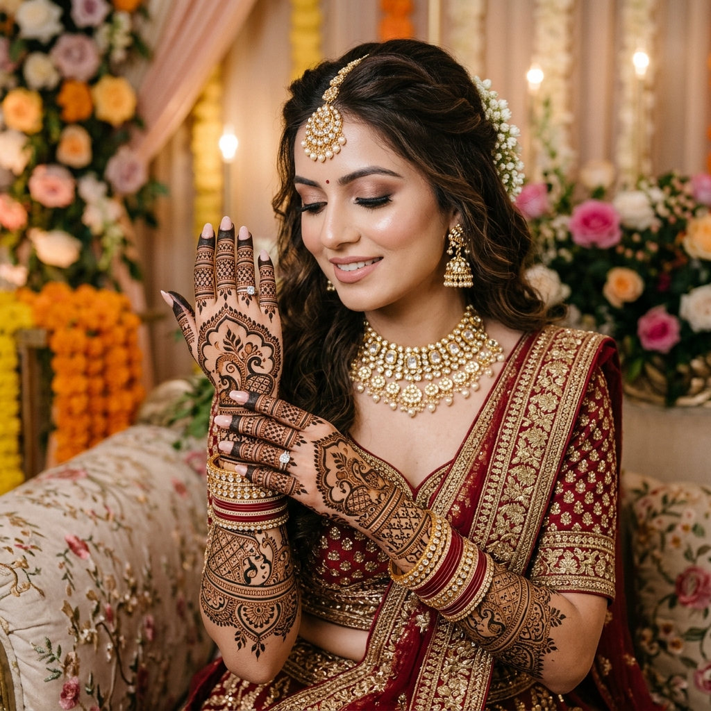 Mehendi Makeup